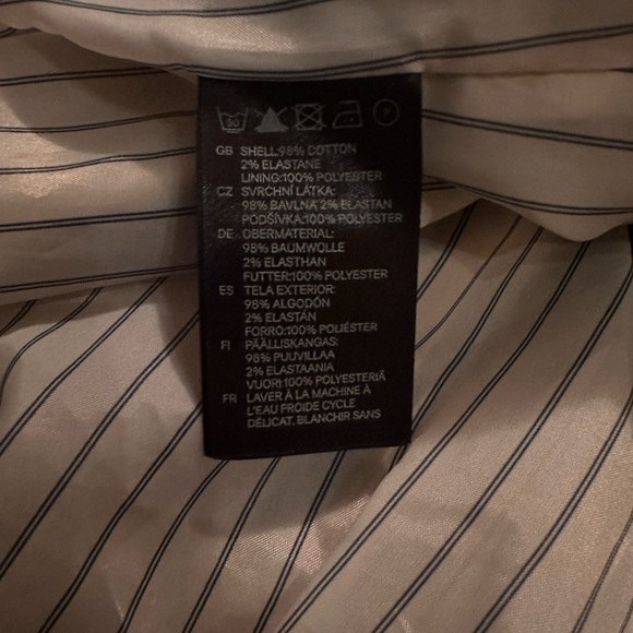 H&M lightweight Double breasted Pea coat - Picture 7 of 7